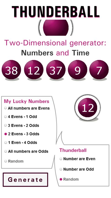 thunderball most common numbers